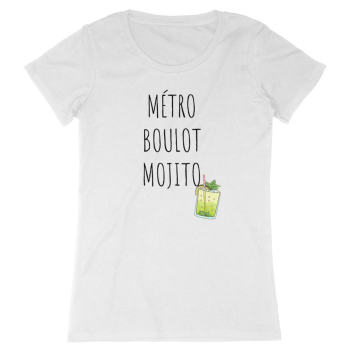 T-shirt Métro Boulot Mojito
