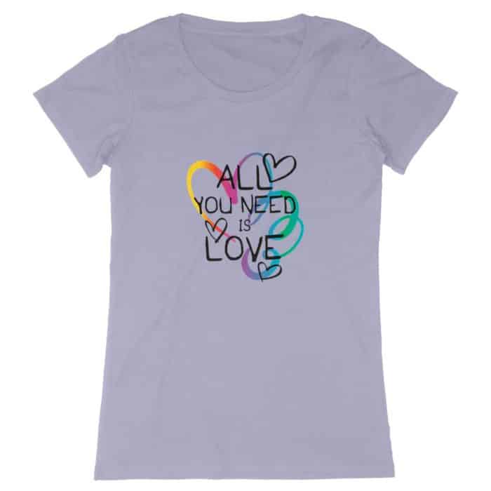 T-shirt All you need is love