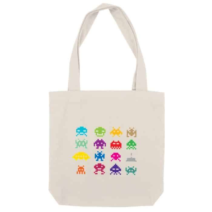 Totebag Space invaders