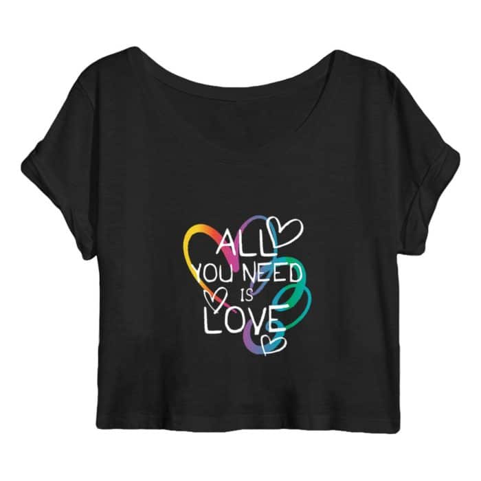 Crop Top All you need is love