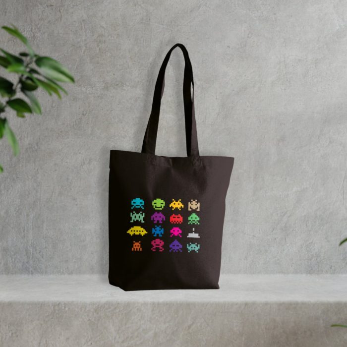 Totebag Space invaders