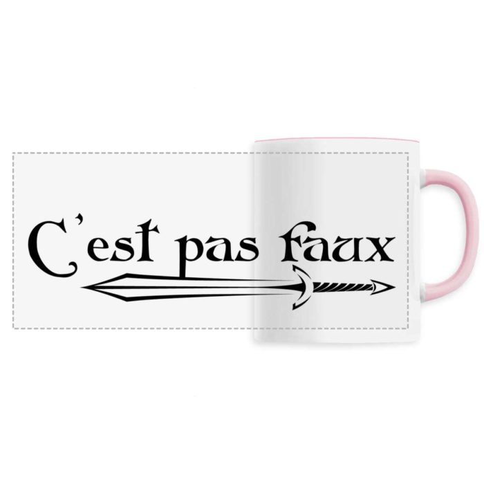 Mug panoramique C'est pas faux